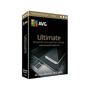 AVG Ultimate 2023, 3 Devices 1 Year